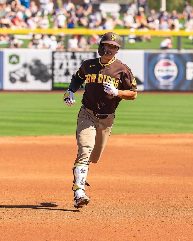 ▲ 송성문 ⓒ샌디에이고 파드리스