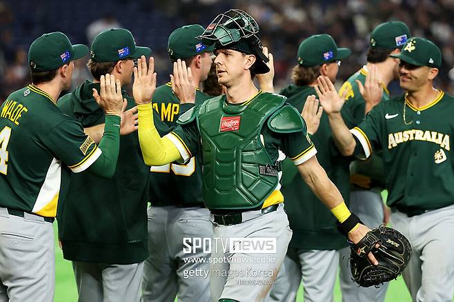 ▲ 첫 판에서 대만에 완승을 거둔 호주는 8강 진출의 유리한 경우의 수를 가지고 있다