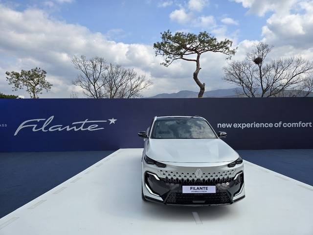 르노코리아 준대형 크로스오버 ‘필랑트’. 김상욱 기자.