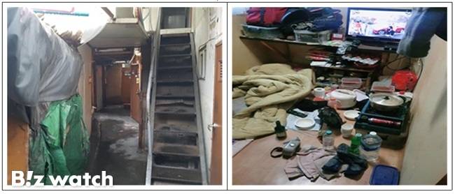 영등포 쪽방촌의 생활환경./사진=국토교통부 제공