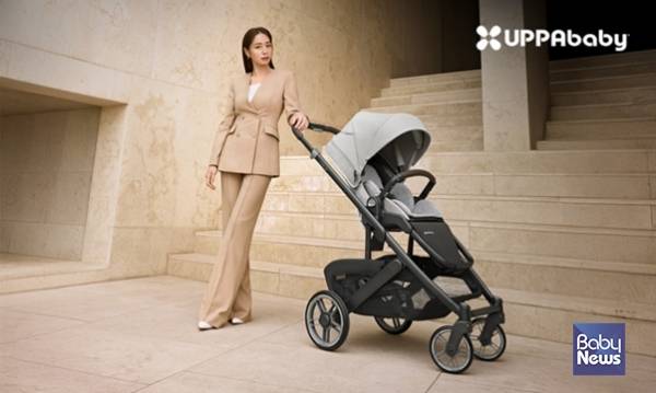 북미 NO.1 프리미엄 유모차 브랜드 '어파베이비(UPPAbaby)'가 배우 이민정을 공식 모델로 발탁했다. ⓒ어파베이비