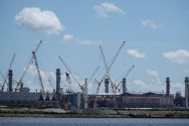 미국 텍사스주 포트아서(Port Arthur)에 위치한 골든패스 LNG 시설. (사진=로이터)