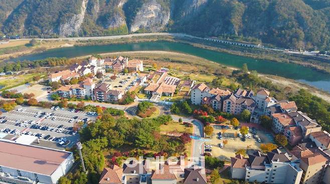 강원 영월군 탑스텐 리조트 동강시스타 전경(사진=동강시스타)