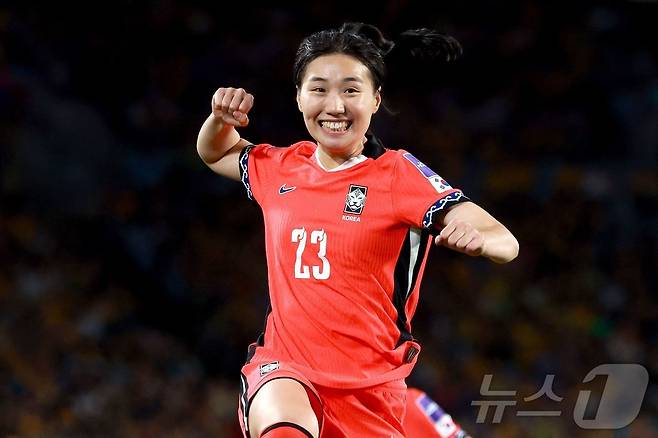 여자축구대표팀이 아시안컵 조 1위를 차지하면서 많은 것을 얻었다.ⓒ AFP=뉴스1