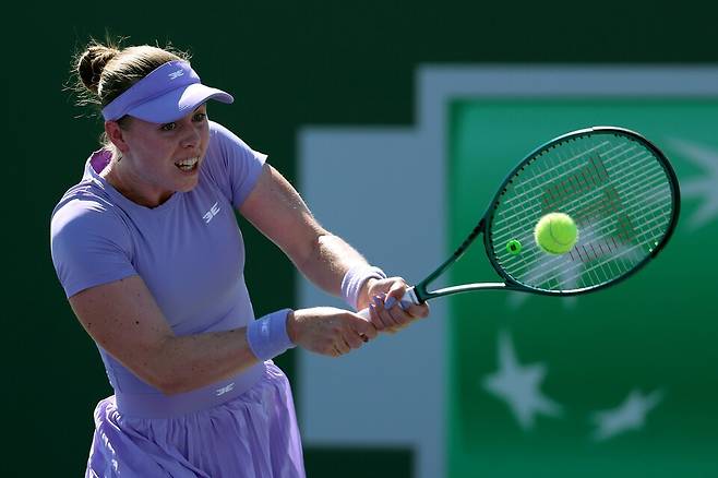 인디언웰스 돌풍을 일으키고 있는 탈리아 깁슨 / 게티이미지코리아