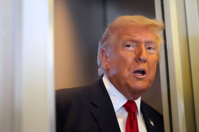 도널드 트럼프 미국 대통령. AP연합뉴스