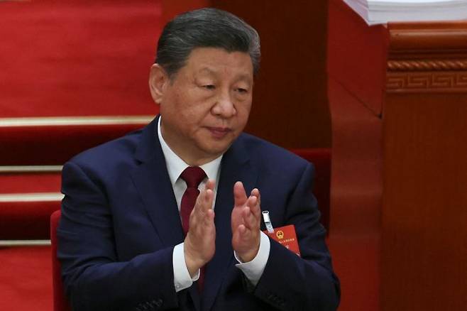 중국 정부가 신규 일자리 창출에 AI를 적극적으로 활용하겠다는 구상을 밝혔다. 시진핑 중국 국가주석. 로이터연합뉴스