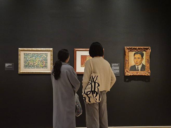 미국 시카고박물관 ‘한국의 국보: 한국 미술 2000년’ 전시장 전경. /국립중앙박물관