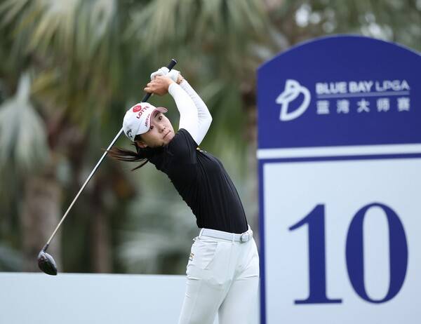 이미향 프로가 우승을 차지한 2026년 미국여자프로골프(LPGA) 투어 '아시안 스윙' 블루베이 LPGA에서 경쟁한 황유민 프로. 사진제공=Getty_LPGA (사진을 무단으로 사용하지 마십시오.)