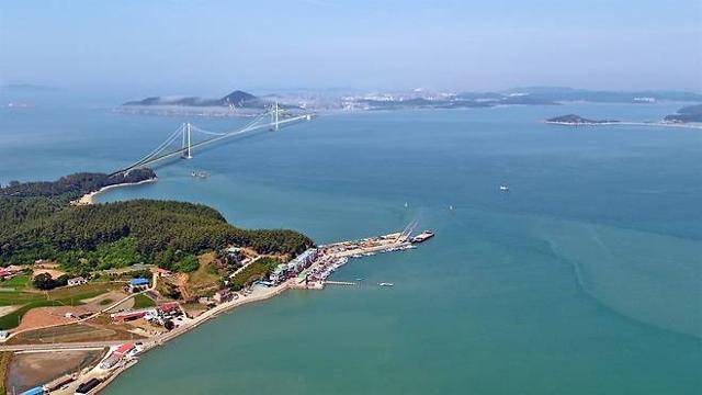 가로림만 해상교량 설치 예상도. 태안군 제공