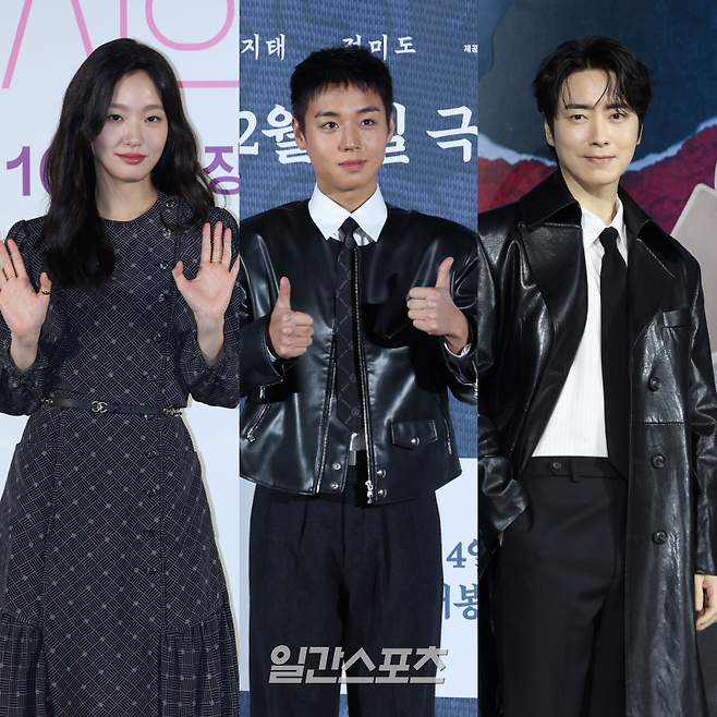 배우 김고은(왼쪽부터), 박지훈, 이준혁.사진=일간스포츠 DB
