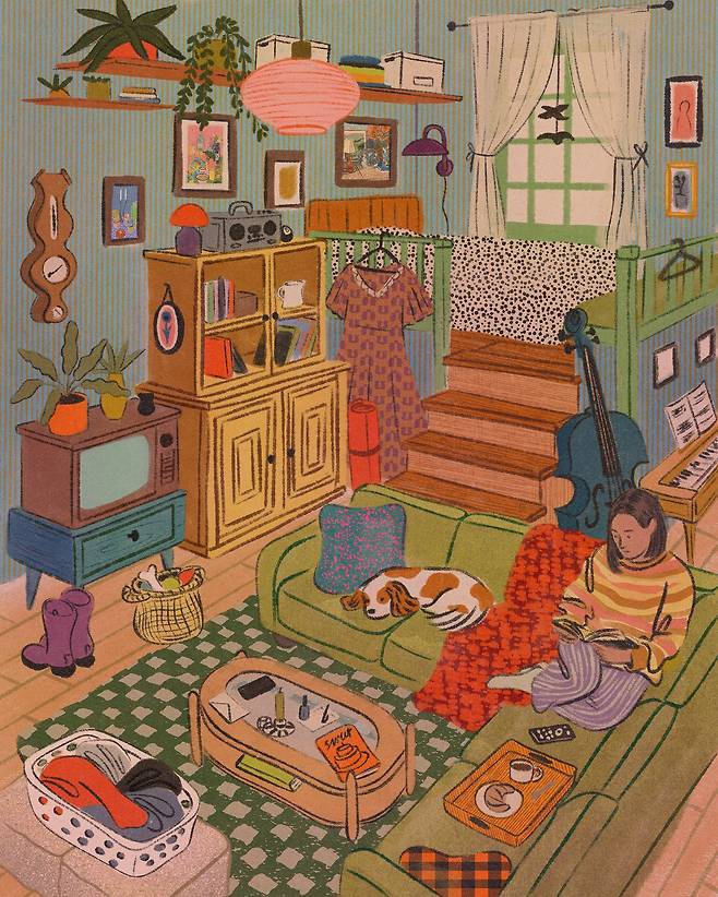 헤일리 티프먼의 작품은 디지털 작업임에도 특유의 섬세한 질감과 감도 높은 회화적 기법으로 표현한 게 특징이다. ©Haley Tippmann