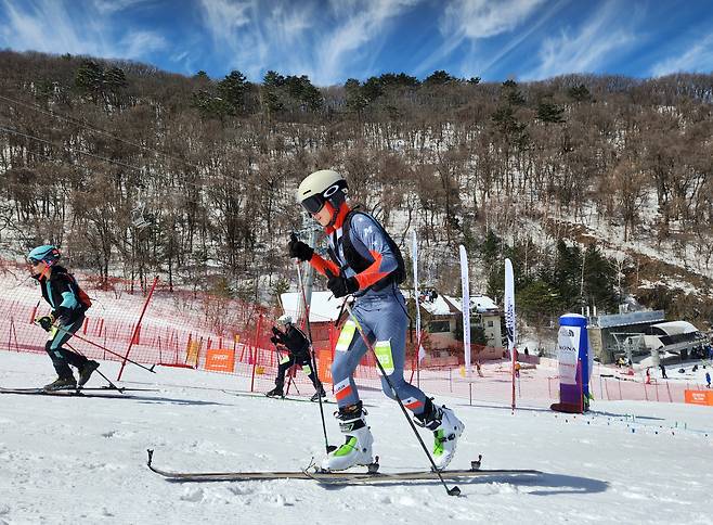 아시안컵 산악스키 스프린트 경기, 3월 8일 모나용평 스키장
