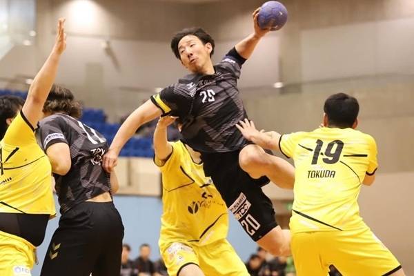 사진 2025/26 시즌 일본 남자 핸드볼 리그 H 브레이브 킹스와 알라모스 오사카 경기 모습, 사진 출처=브레이브 킹스