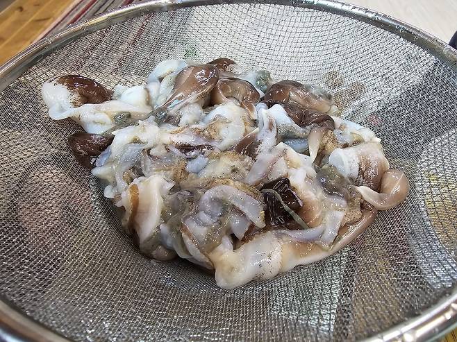 새조개.[X(구 트위터) 갈무리]