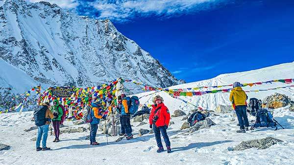 라르케패스 정상에서 촬영한 풍경.
