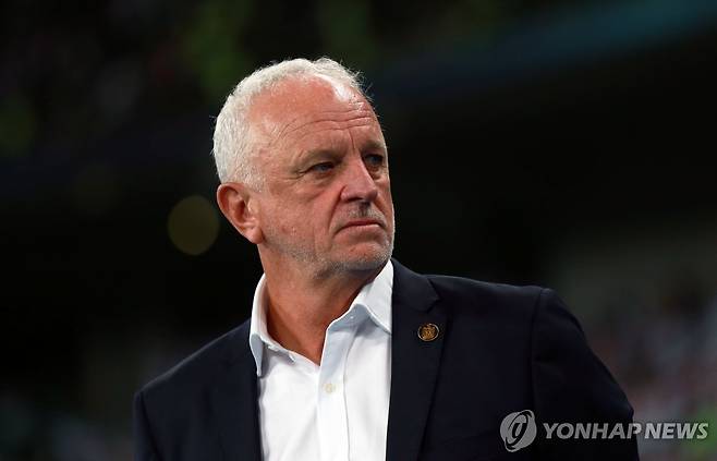 그레이엄 아널드 이라크 축구대표팀 감독. [EPA=연합뉴스 자료사진]