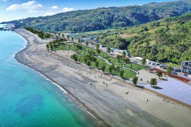 경주시가 신라 제30대 왕 '문무대왕릉 성역화 사업'을 올해부터 본격 추진하는 가운데 공원과 탐방로, 편의시설 등을 조성해 역사문화 관광공간으로 정비할 계획이다. 사진은 '문무대왕릉 성역화 사업' 조감도. 경주시 제공