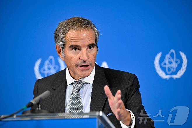 라파엘 그로시 국제원자력기구(IAEA) 사무총장. 2025.09.08 ⓒ 로이터=뉴스1