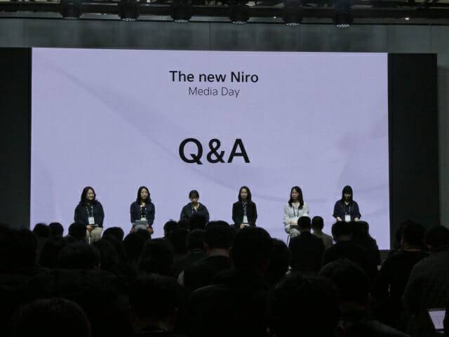 기아 더 뉴 니로 개발진 (사진=지디넷코리아)