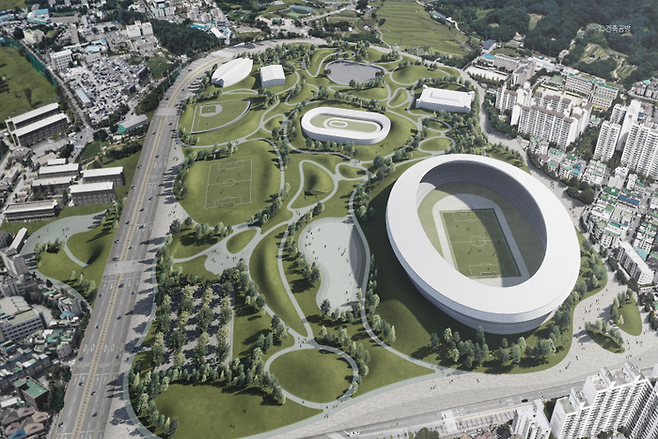 레저스포츠 타운 조감도ⓒ