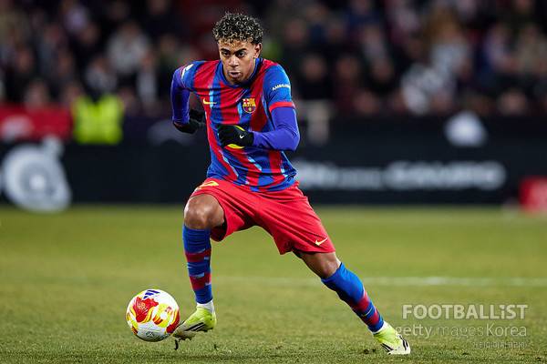 라민 야말(바르셀로나). 게티이미지코리아