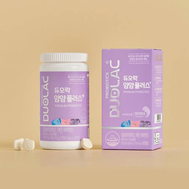 듀오락 얌얌 플러스. /사진=쎌바이오텍 제공