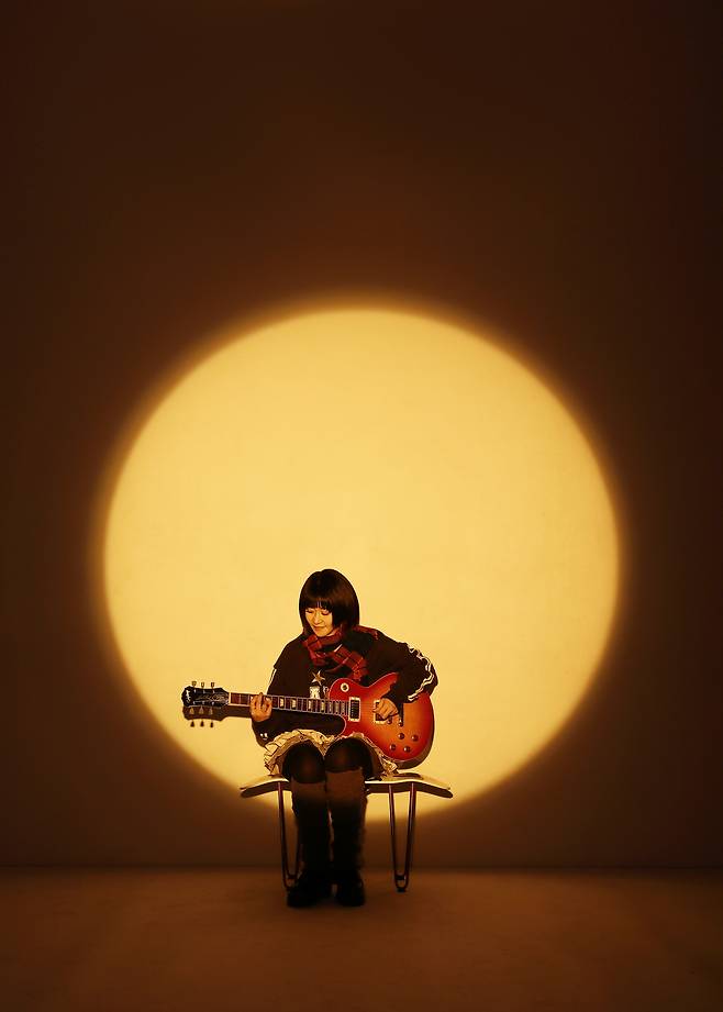 밴드 체리필터의 프런트퍼슨 조유진. 로켓펀치뮤직 제공