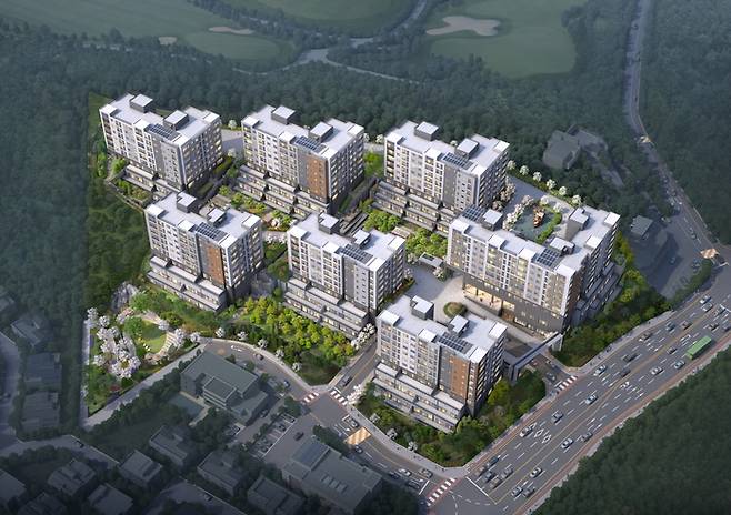 용인 플랫폼시티 라온프라이빗 아르디에 조감도 [라온건설]