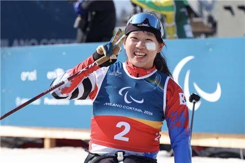 2026 밀라노·코르티나담페초 동계 패럴림픽에서 멀티 메달을 달성한 김윤지 선수. 사진 제공=대한장애인체육회