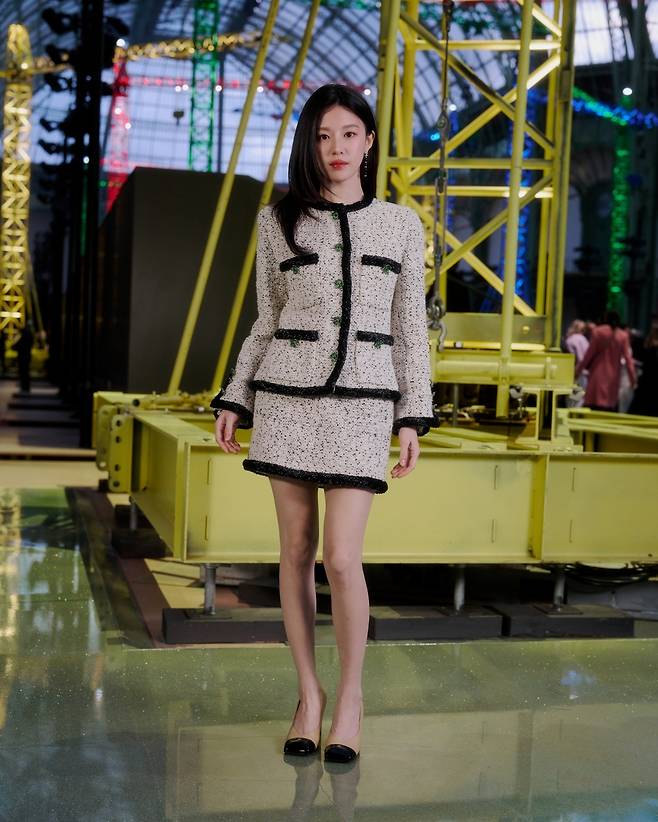 샤넬 쇼에 참석한 배우 고윤정. 샤넬 제공