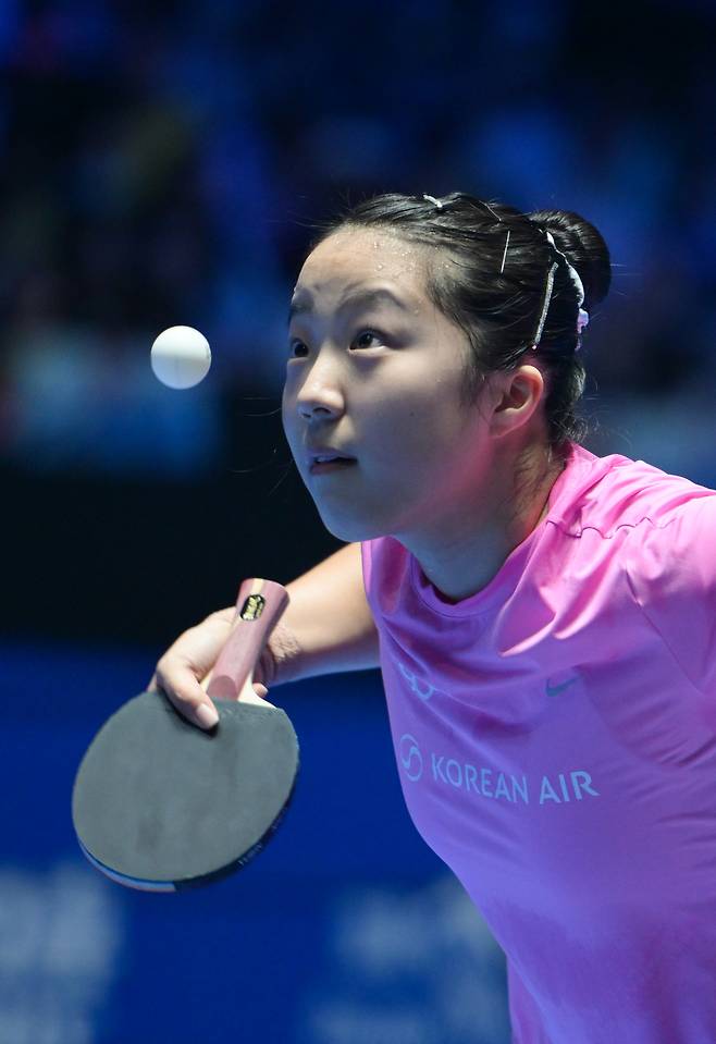 신유빈.  신화연합뉴스