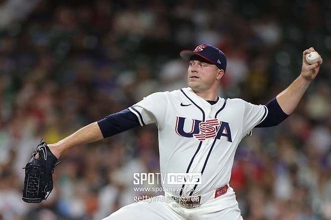 ▲ 2년 연속 사이영상 수상자인 타릭 스쿠발이 월드베이스볼클래식(WBC)에서 첫 등판이자 마지막 등판에서 영국을 상대로 3이닝 1실점을 기록했다.