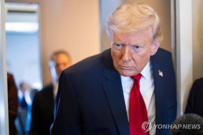 도널드 트럼프 미국 대통령 [연합뉴스 자료사진. 재판매 및 DB 금지]