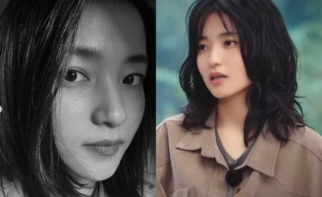 배우 김태리가 평소 자주 먹는 아침 식사 메뉴로 사과와 땅콩버터 등을 꼽았다. 사진=김태리 인스타그램(왼쪽), tvN '방과후태리쌤'