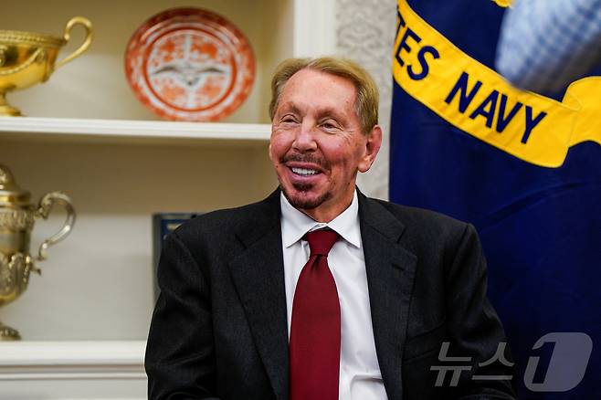 래리 엘리슨 오라클 최고경영자(CEO). 2025.2.3 ⓒ 로이터=뉴스1