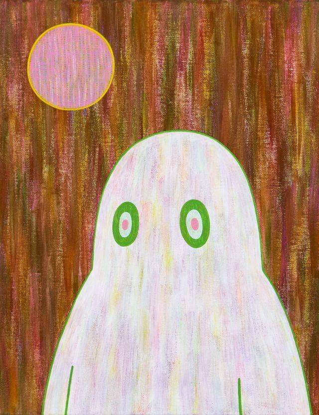 에디 강(1980-), Don’t You Worry About Me, 2024. Acrylic on canvas, 34.3 x 26.6 cm. (서울옥션 제공)