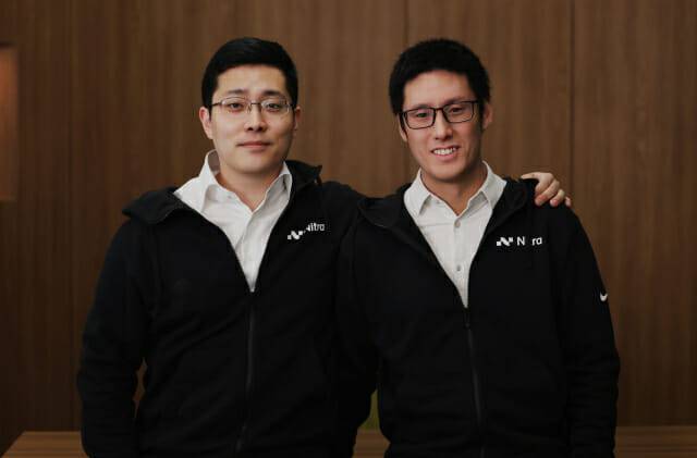 나이트라 공동창업자_팀 황(왼쪽), 조나단 첸