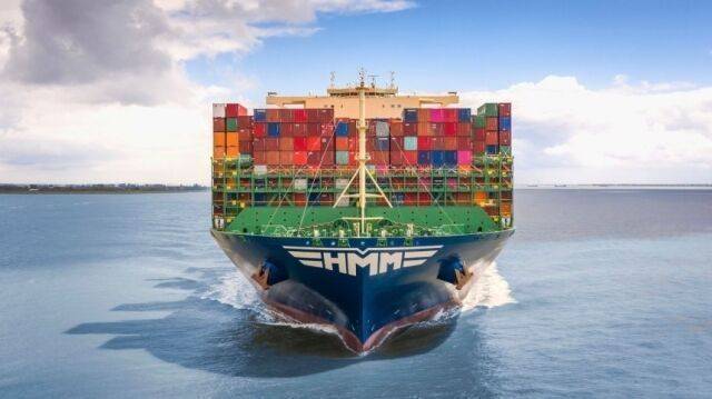 HMM의 컨테이너선박 ⓒHMM