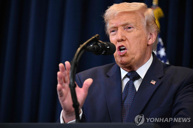 도널드 트럼프 미국 대통령. [사진 연합뉴스]