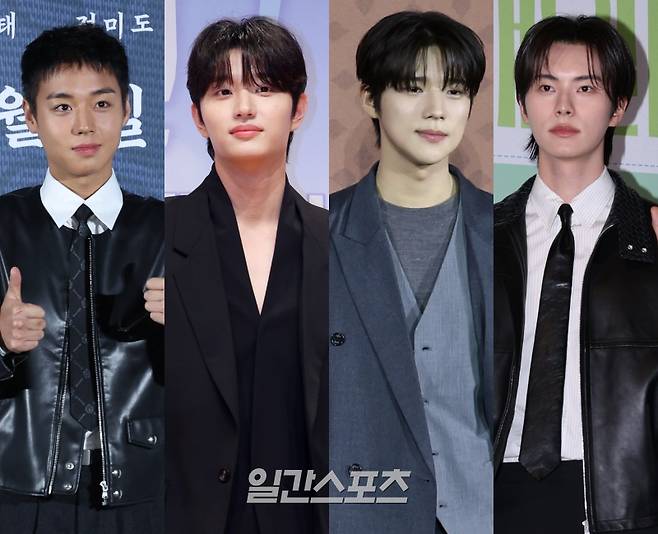배우 박지훈(왼쪽부터), 김재원, 문상민, 이채민 / 사진=일간스포츠 DB