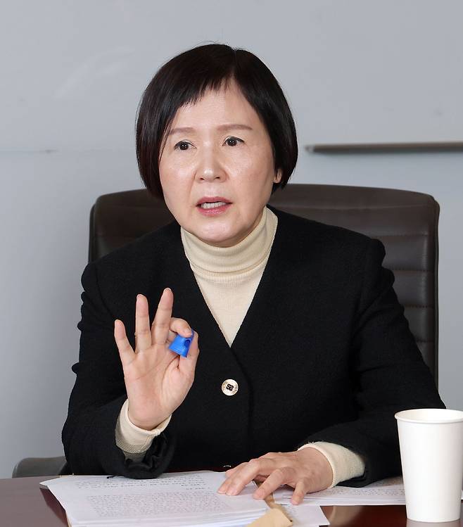 이은경 전 여변 회장이 9일 "빌라도가 예수가 무죄인 걸 알면서도 십자가형을 내린 건 군중의 함성과 자신의 정치적 보위 때문이었다"고 말했다. 강정현 기자