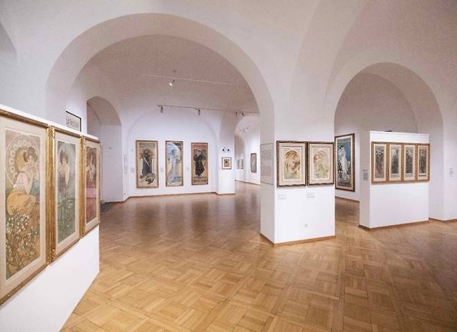 무하 박물관 내부 전경 / 사진. © Mucha museum