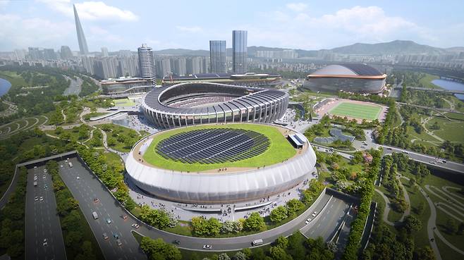 잠실 MICE 스포츠콤플렉스 야외 전망대 [자료출처=서울시]