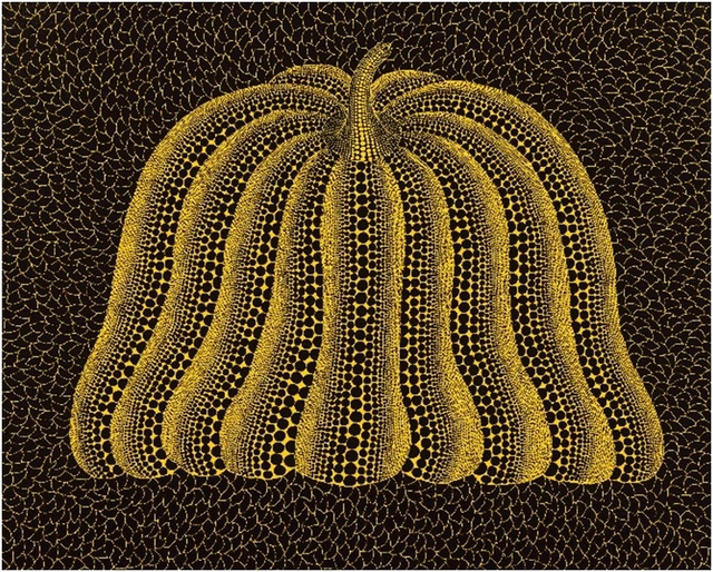 구사마 야요이의 ‘호박’ 연작(2015). 추정가는 95억∼150억원이다. 서울옥션 제공