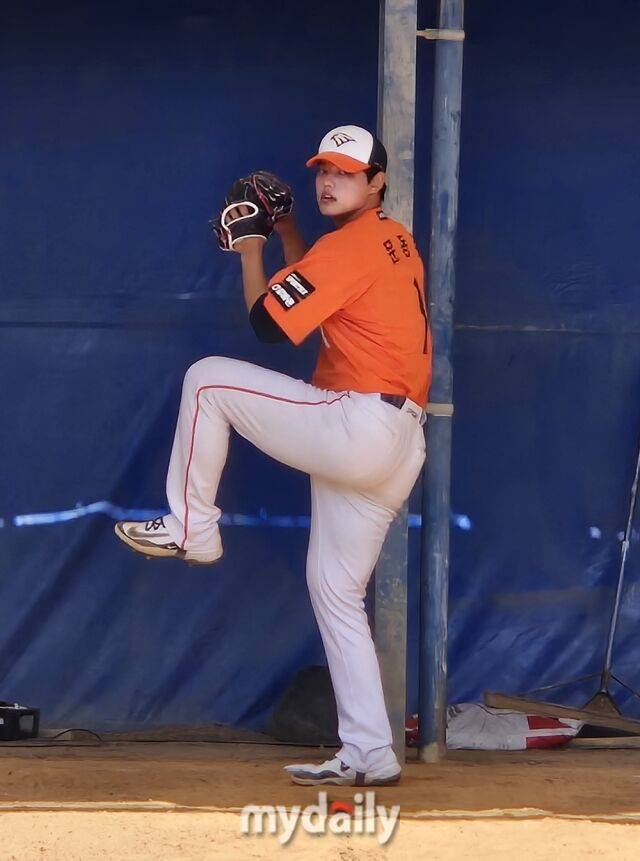 한화 이글스 문동주./오키나와(일본)=심혜진 기자