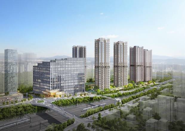 파크로쉬 서울원 조감도 /사진 제공=HDC현대산업개발