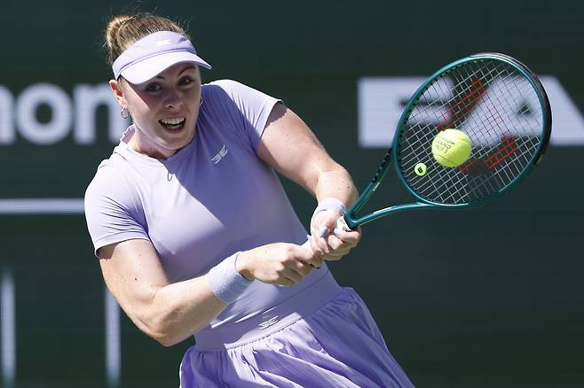 탈리아 깁슨. 인디언웰스 | EPA연합뉴스