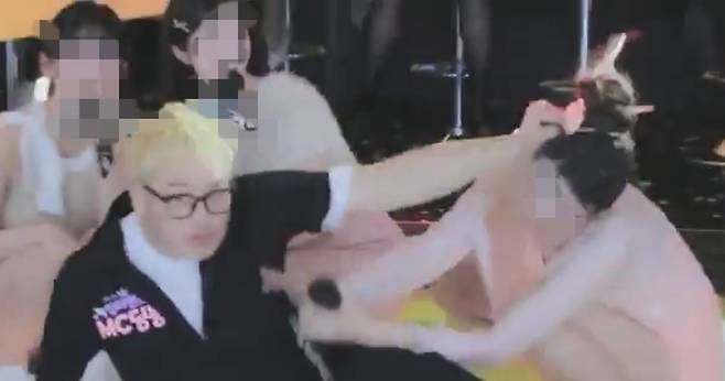 MC 딩동이 출연한 엑셀 방송. 사진lSNS
