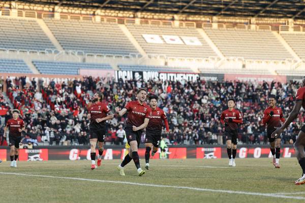 프로축구 K리그1 부천FC 1995 갈레고가 지난 7일 대전하나시티즌과의 경기에서 득점한 뒤 기뻐하고 있다. 2026.3.7 /한국프로축구연맹 제공